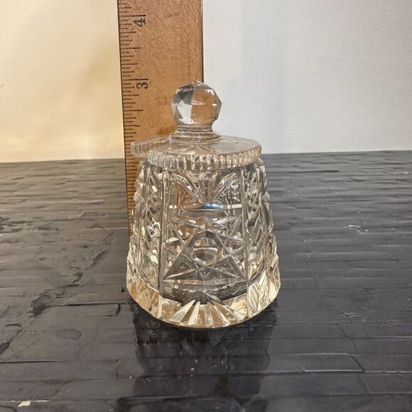 Vintage Condiment Jar ABP American Brilliant Period Cut Glass Crystal - Picture 6 of 6